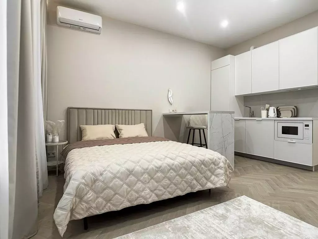 Студия Москва Шелепихинская наб., 34к5 (35.0 м) - Фото 1