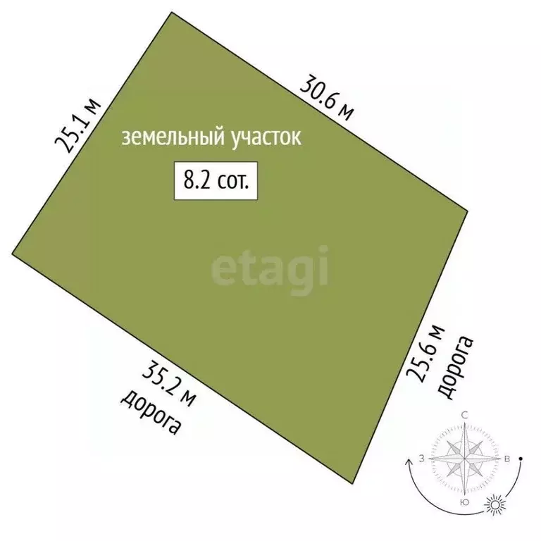 Участок в Крым, Кировский район, Первомайское с/пос, с. Первомайское ... - Фото 1