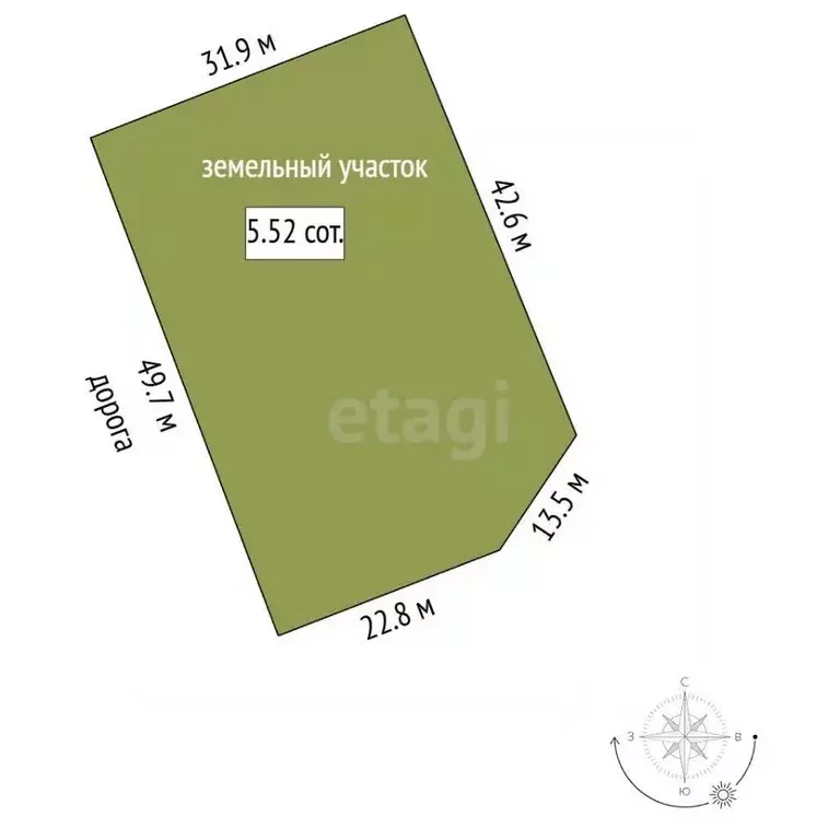 Участок в Ставропольский край, Ессентуки Базарный пер. (5.52 сот.) - Фото 2