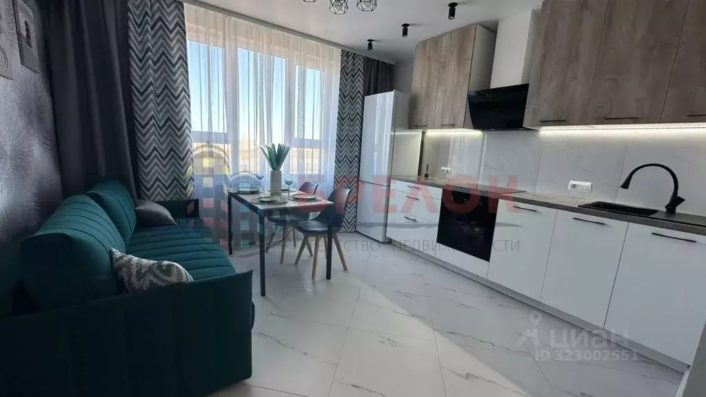 2-к кв. Ростовская область, Ростов-на-Дону ул. Еременко, 114/1с1 (40.0 ... - Фото 2