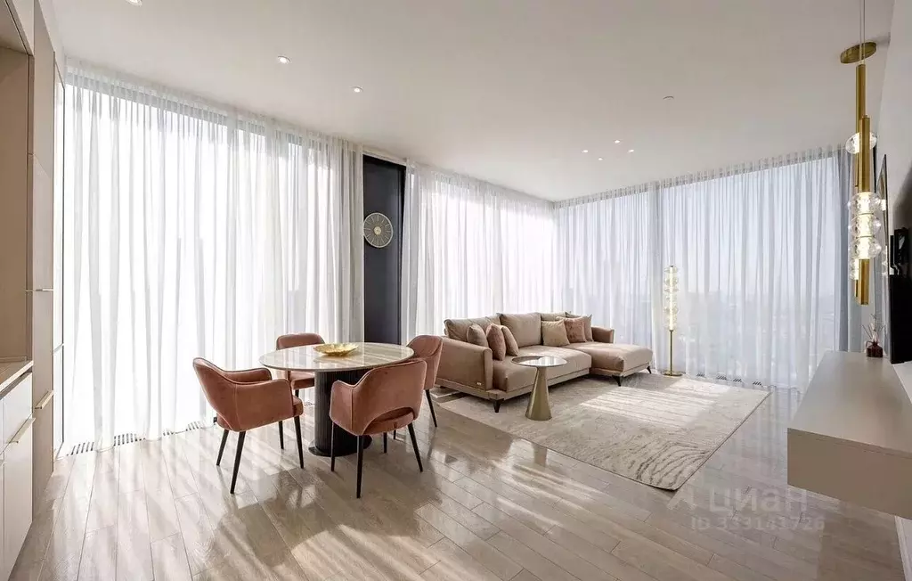 2-к кв. Москва Краснопресненская наб., 14Ак3 (68.0 м) - Фото 2