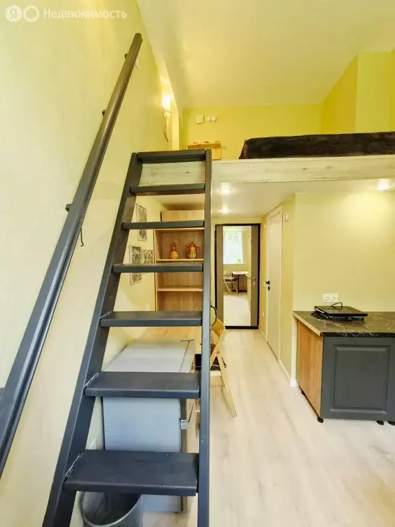 Квартира-студия: Ильинский, Пролетарская улица, 49/1 (12 м) - Фото 1