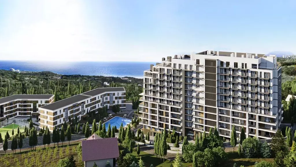 Студия Крым, Алушта ул. Сергеева-Ценского, 4В (32.5 м) - Фото 0