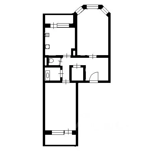 2-к кв. Московская область, Котельники ул. Кузьминская, 7 (72.5 м) - Фото 2