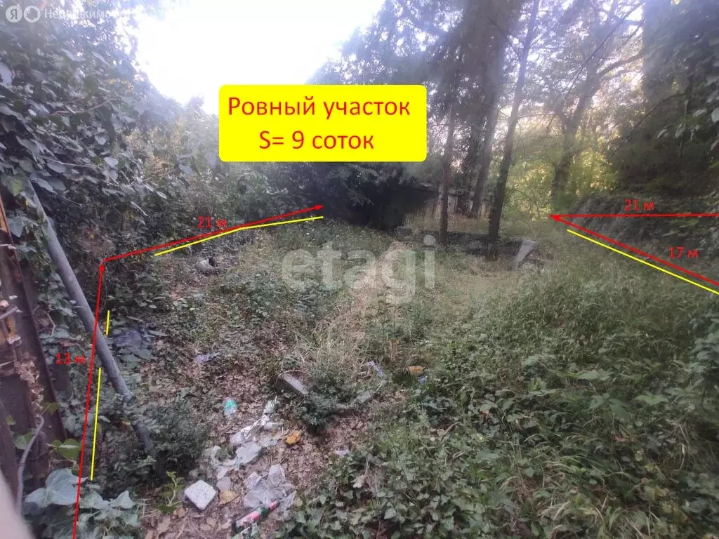 Участок в Республика Крым, муниципальный округ Ялта, посёлок ... - Фото 1