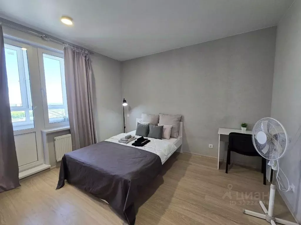 1-к кв. Нижегородская область, Нижний Новгород ул. академика Сахарова, ... - Фото 2