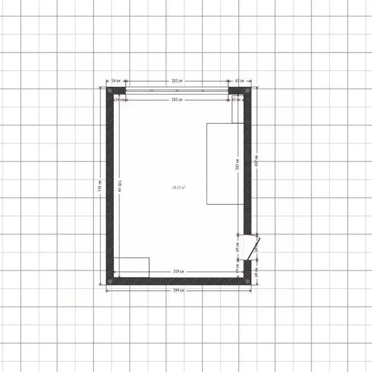Комната Белгородская область, Белгород ул. Горького, 69к1 (18.0 м) - Фото 2