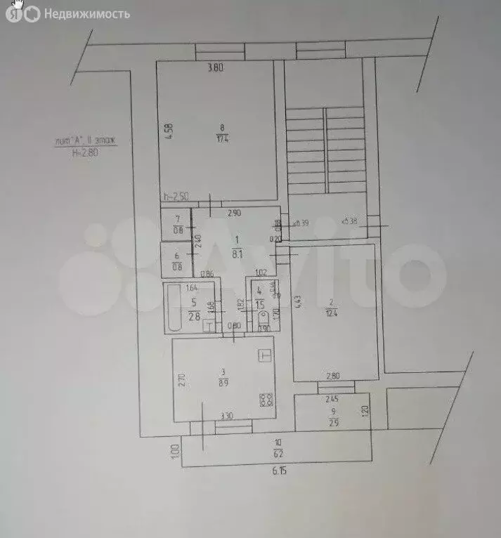2-комнатная квартира: Усть-Лабинск, улица Гагарина, 88 (52.7 м) - Фото 1