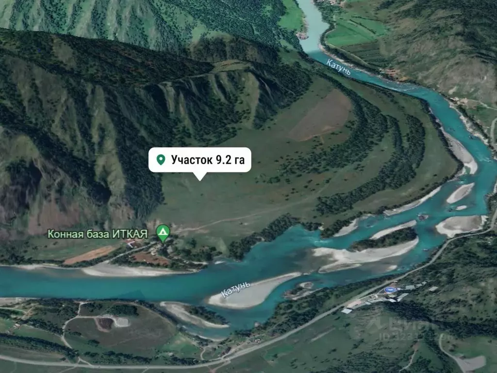 Участок в Алтай, Чемальский район, с. Толгоек  (920.0 сот.) - Фото 2