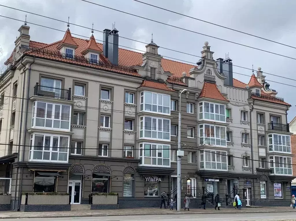 2-к кв. Калининградская область, Калининград Ленинский просп., 6 (46.0 ... - Фото 1