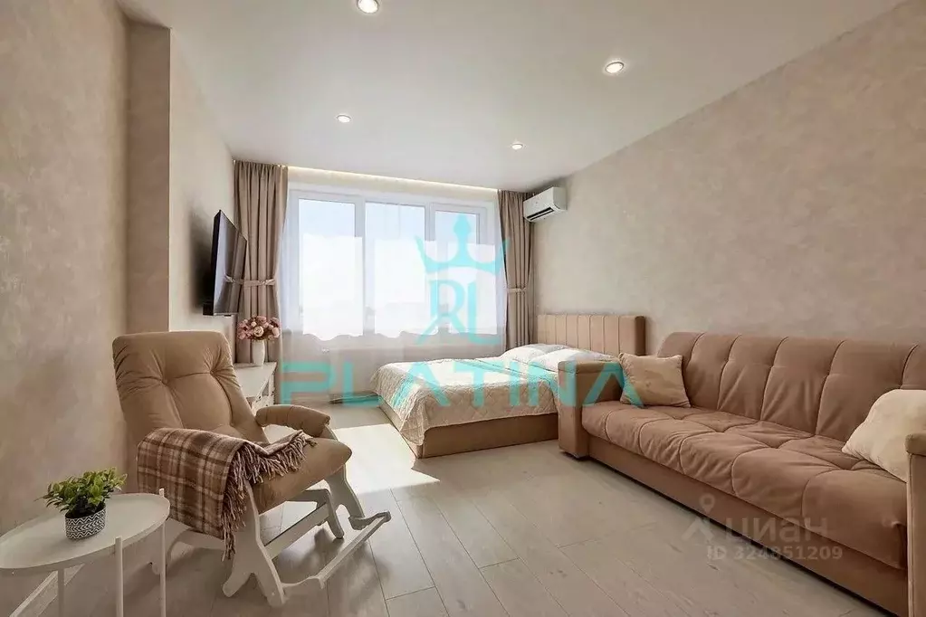 1-к кв. Татарстан, Казань ул. Гагарина, 77Вк1 (40.0 м) - Фото 2