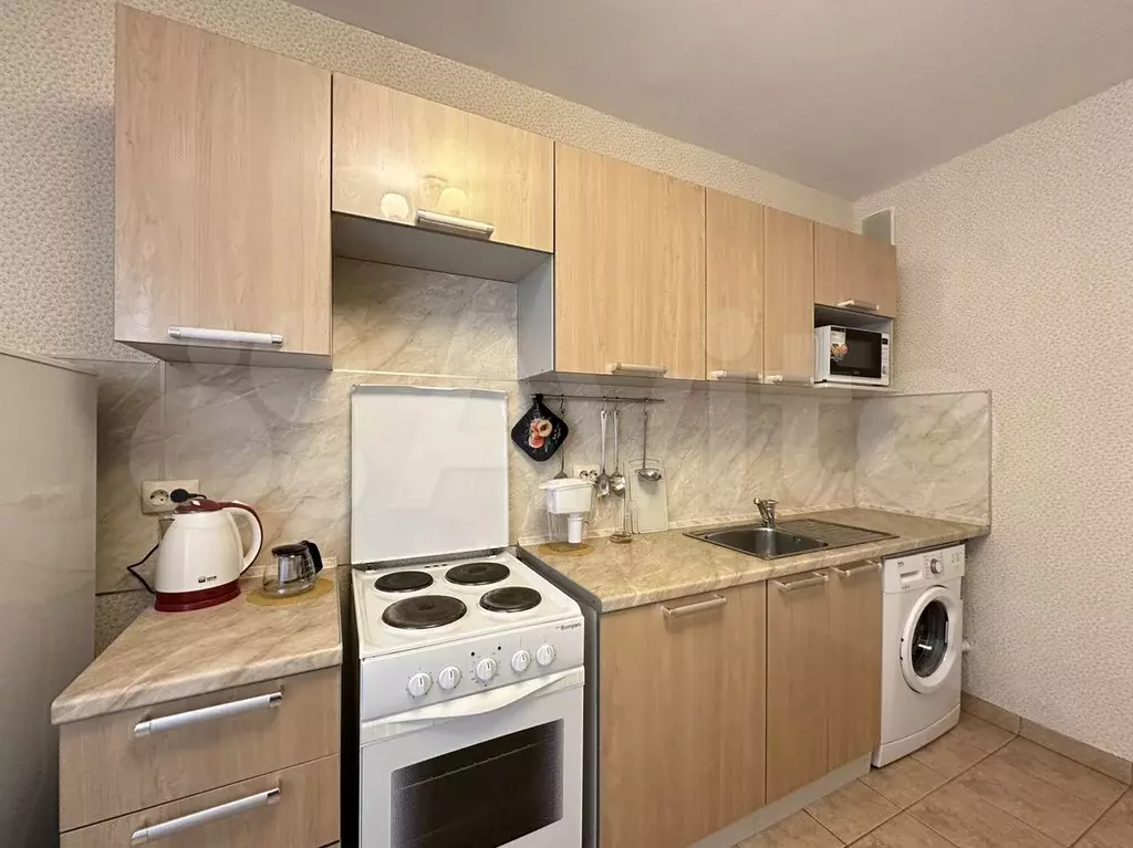 1-к. квартира, 43 м, 2/9 эт. - Фото 0