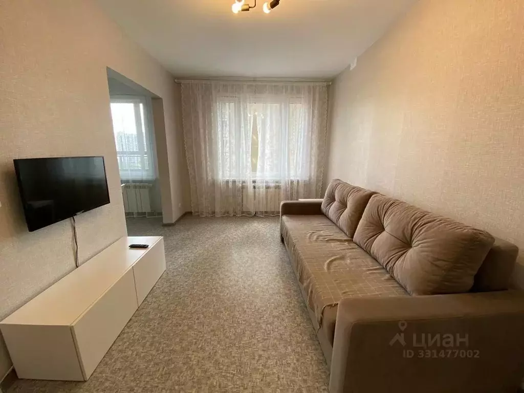 1-к кв. Татарстан, Казань просп. Ильгама Шакирова, 9 (33.0 м) - Фото 1