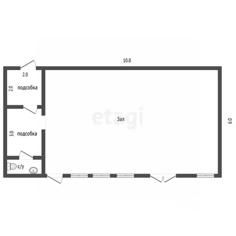 Торговая площадь в Крым, Феодосия муниципальный округ, Приморский пгт ... - Фото 2