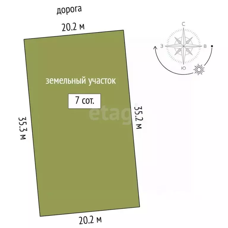 Участок в Тюменская область, Нижнетавдинский муниципальный округ, ... - Фото 2