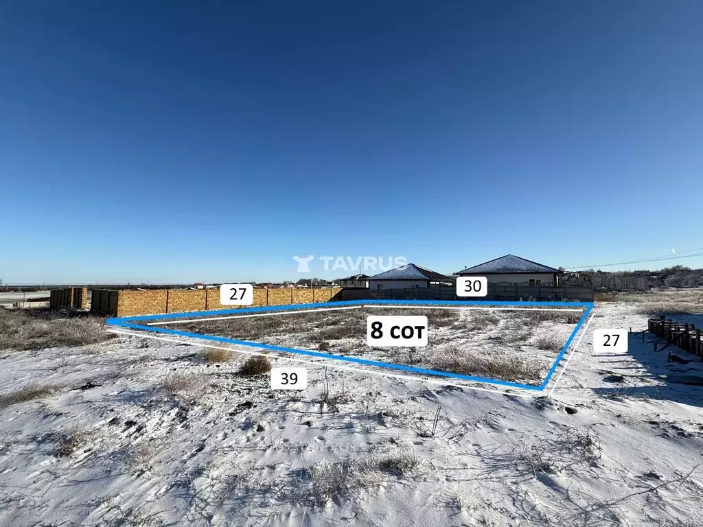 Участок в Крым, Симферопольский район, с. Трудовое ул. Ибрагимова, 12 ... - Фото 1