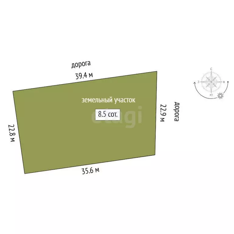 Участок в село Луговое, Тверской проезд (8.5 м) - Фото 1