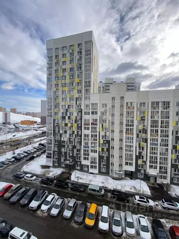 1-к кв. Московская область, Люберцы ул. Юности, 13к1 (35.3 м) - Фото 1