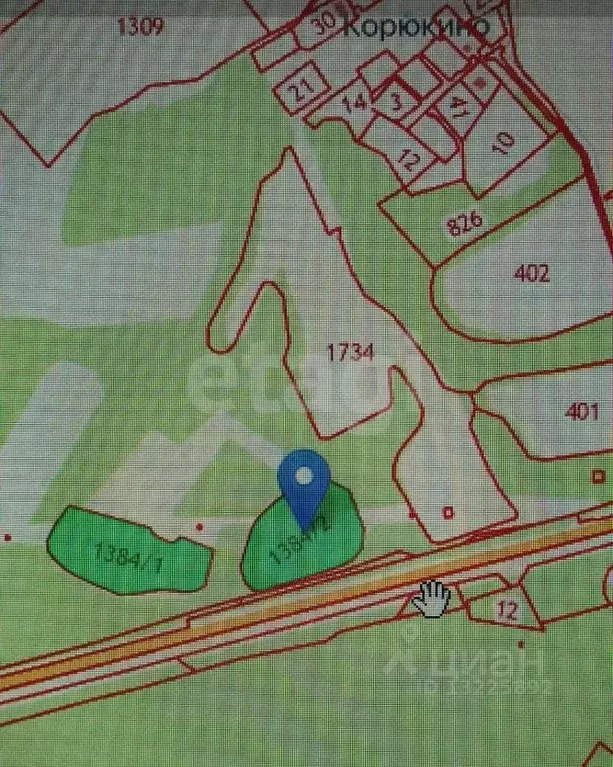 Участок в Вологодская область, д. Ерофейка  (24400.0 сот.) - Фото 1