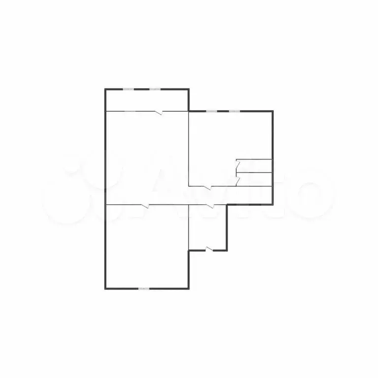 2-к. квартира, 44,3 м, 5/5 эт. - Фото 0