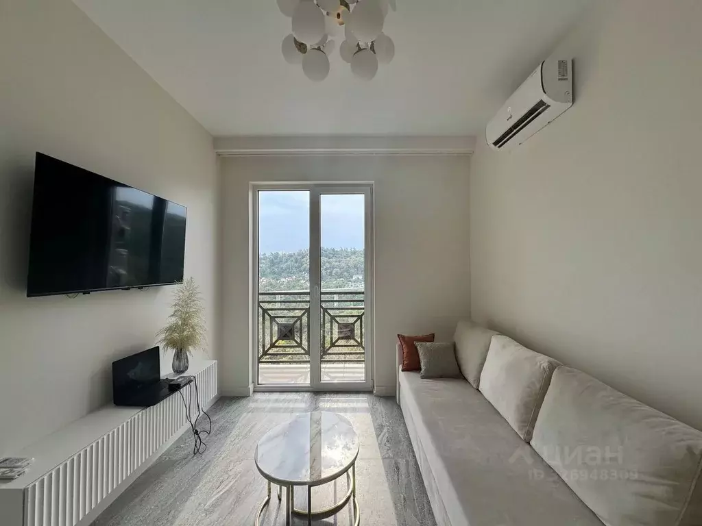 1-к кв. Краснодарский край, Сочи Мацестинская Долина мкр, ул. ... - Фото 1