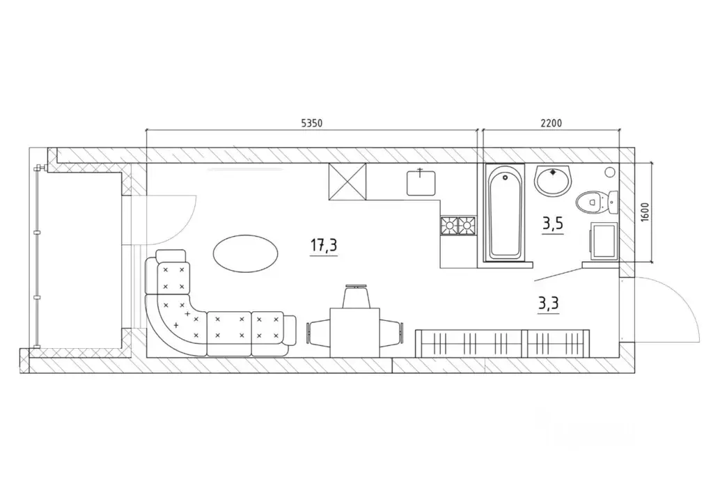 1-к кв. Кемеровская область, Кемерово Чемпион-парк жилой комплекс ... - Фото 1