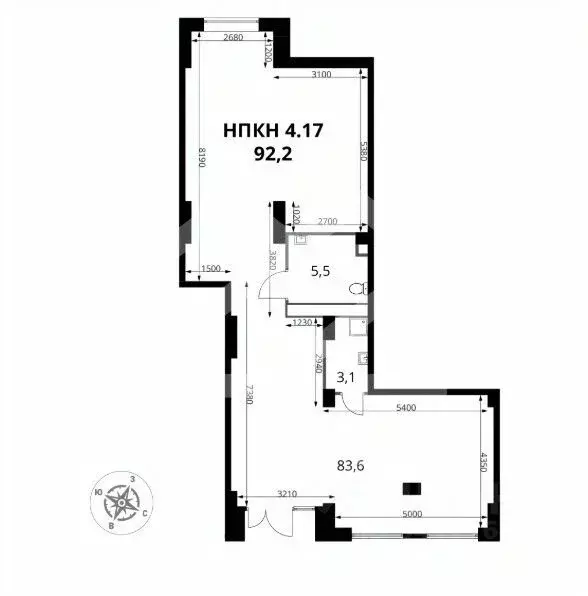 Помещение свободного назначения в Московская область, Ленинский ... - Фото 1