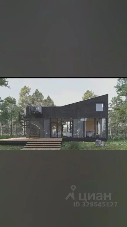 Дом в Ленинградская область, Выборгский район, пос. Поляны ш. ... - Фото 1