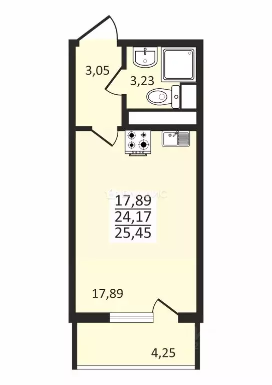 Студия Ленинградская область, Кудрово г. Всеволожский район, Заневское ... - Фото 2