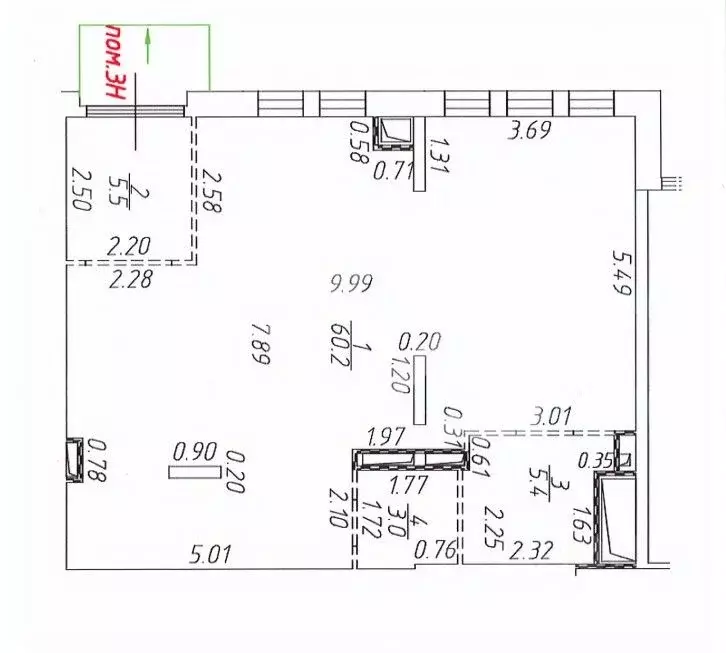 Помещение свободного назначения в Московская область, Ленинский ... - Фото 2