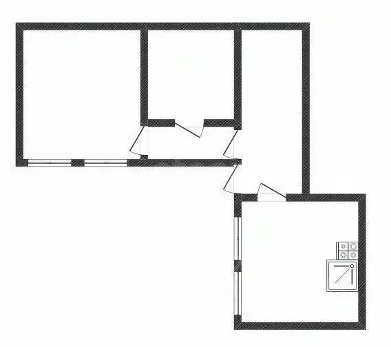 2-к кв. Саратовская область, Балашов пер. 2-й Новый, 3 (50.2 м) - Фото 2