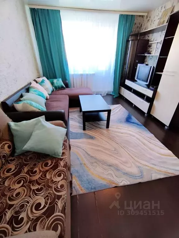 1-к кв. Коми, Ухта Юбилейная ул., 7 (28.7 м) - Фото 1
