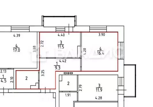 1-комнатная квартира: посёлок Солнечный, Кленовая улица, 4 (41.6 м) - Фото 1