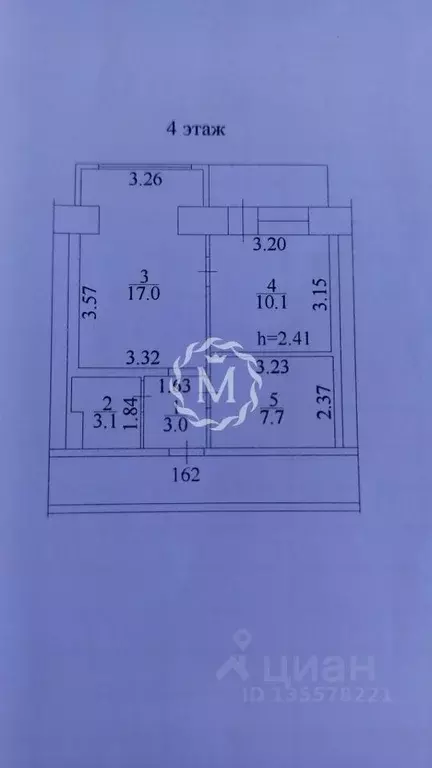 2-к кв. Бурятия, Улан-Удэ ул. Революции 1905 года, 68 (40.9 м) - Фото 2