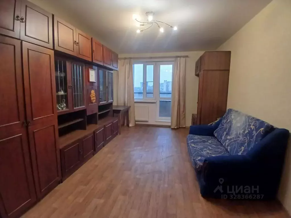 1-к кв. Санкт-Петербург Бухарестская ул., 116к1 (42.0 м) - Фото 1