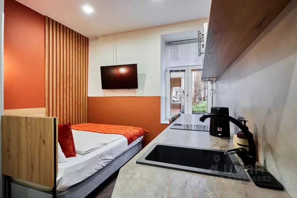 Студия Санкт-Петербург ул. Жуковского, 57 (12.0 м) - Фото 2