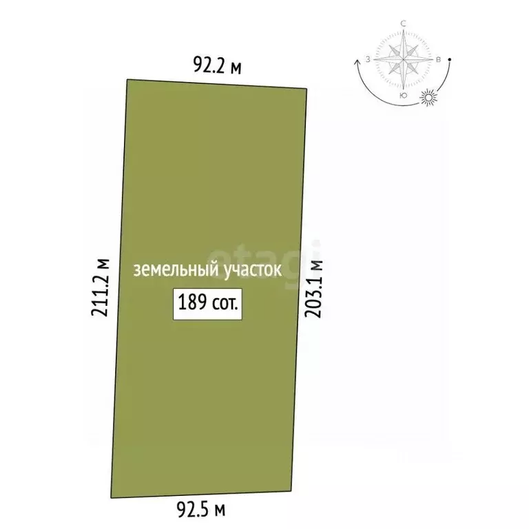 Участок в Севастополь Балаклавский р-н, Терновский муниципальный ... - Фото 2