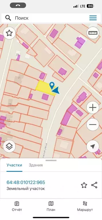 Участок в Саратовская область, Саратов Зональный мкр, ул. Приволжская ... - Фото 1