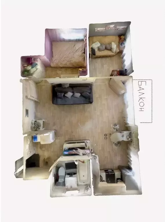 Продаётся 3-к квартира, 41.2 м - Фото 1
