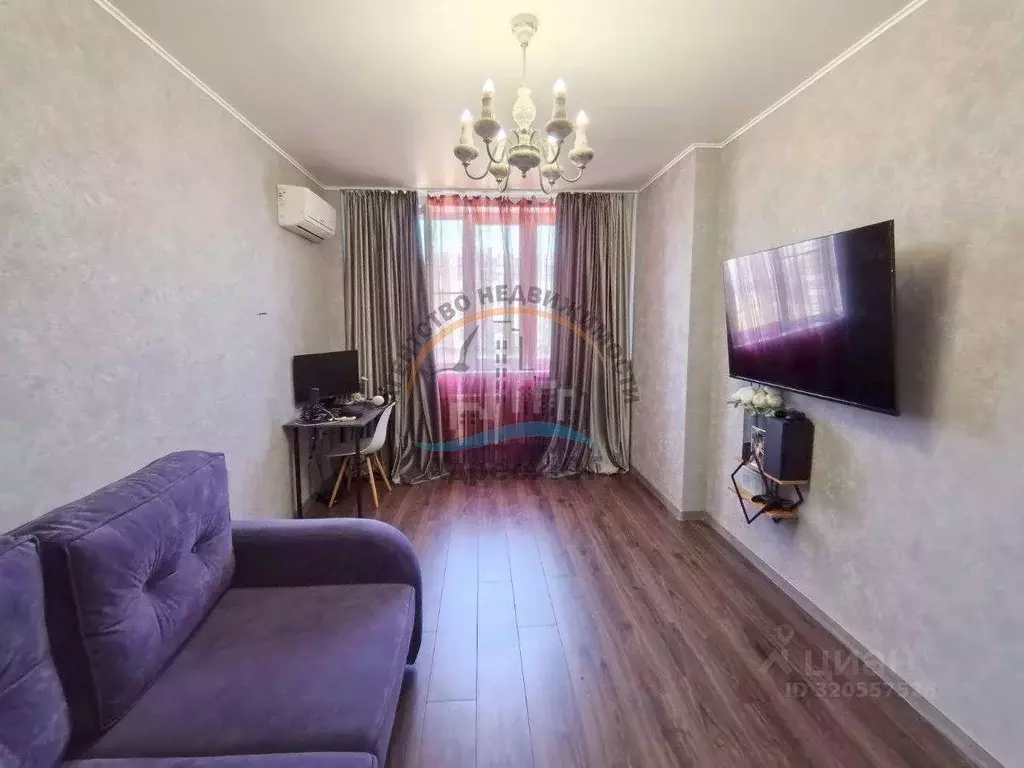 Квартира, 1 комната, 40.2 м - Фото 1