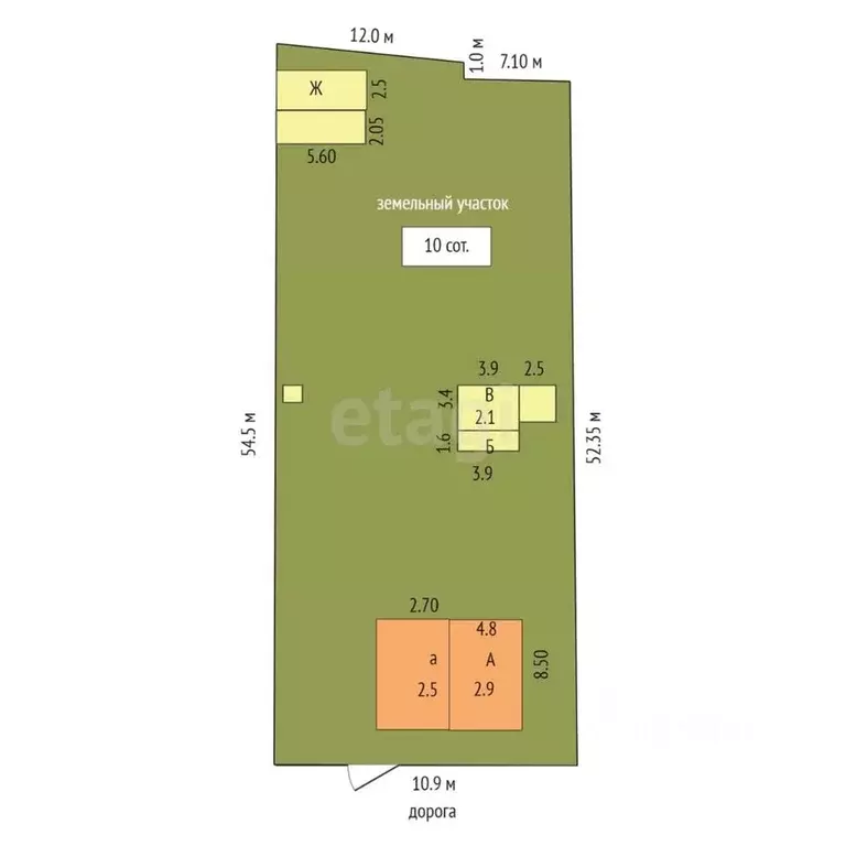 Дом в Крым, Судак муниципальный округ, с. Веселое ул. Ленина (37 м) - Фото 2