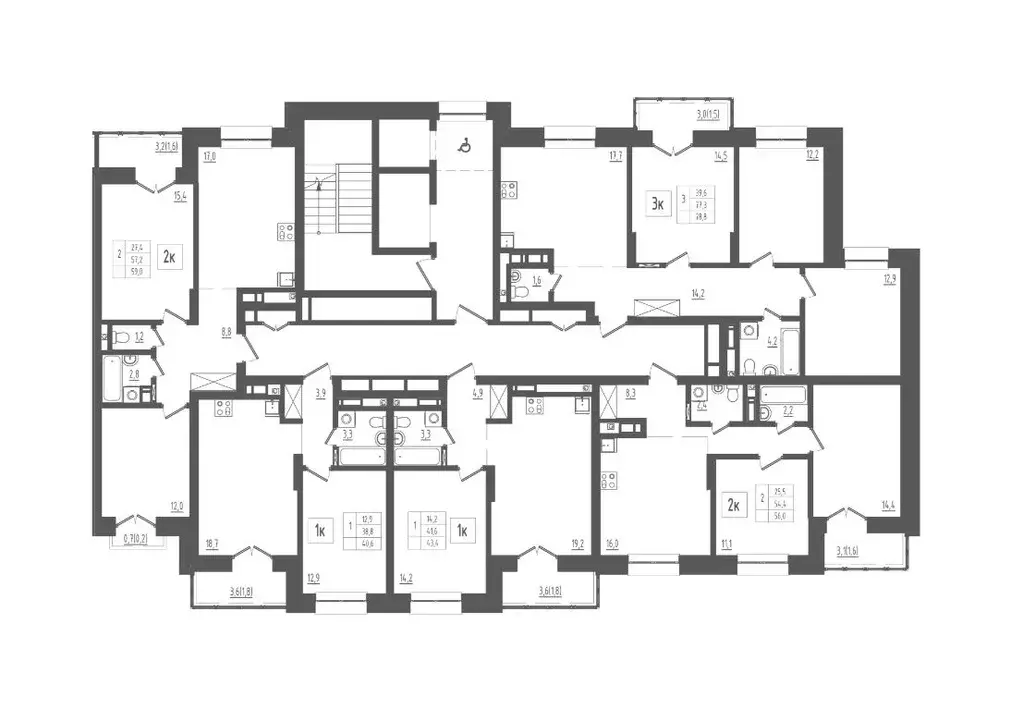1-к кв. Ярославская область, Ярославль 1-й мкр,  (40.6 м) - Фото 1