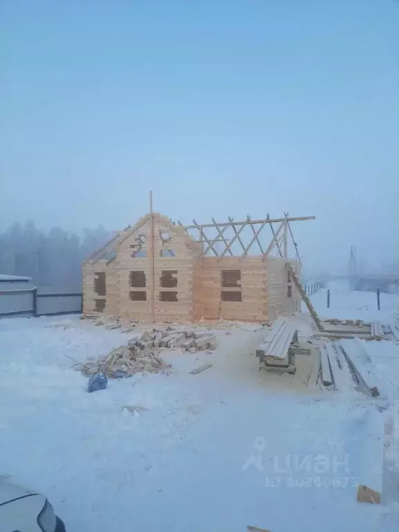 Дом в Саха (Якутия), Якутск Намский тракт 13 км (74 м) - Фото 0