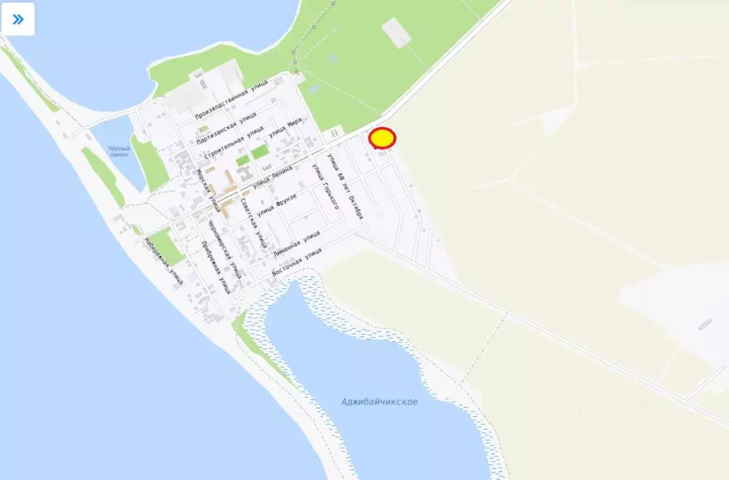 Участок в Крым, Сакский район, с. Штормовое ул. Дружбы (10.0 сот.) - Фото 1
