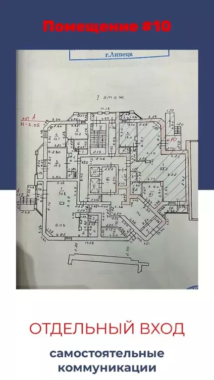 Помещение свободного назначения в Липецкая область, Липецк ул. ... - Фото 2