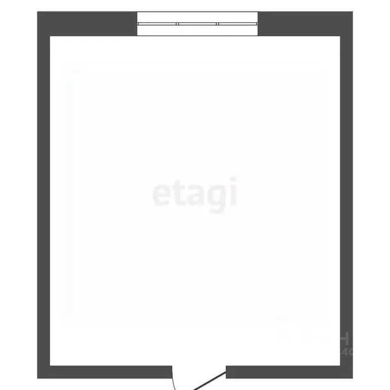 Студия Тюменская область, Тюмень Одесская ул., 20 (12.9 м) - Фото 1