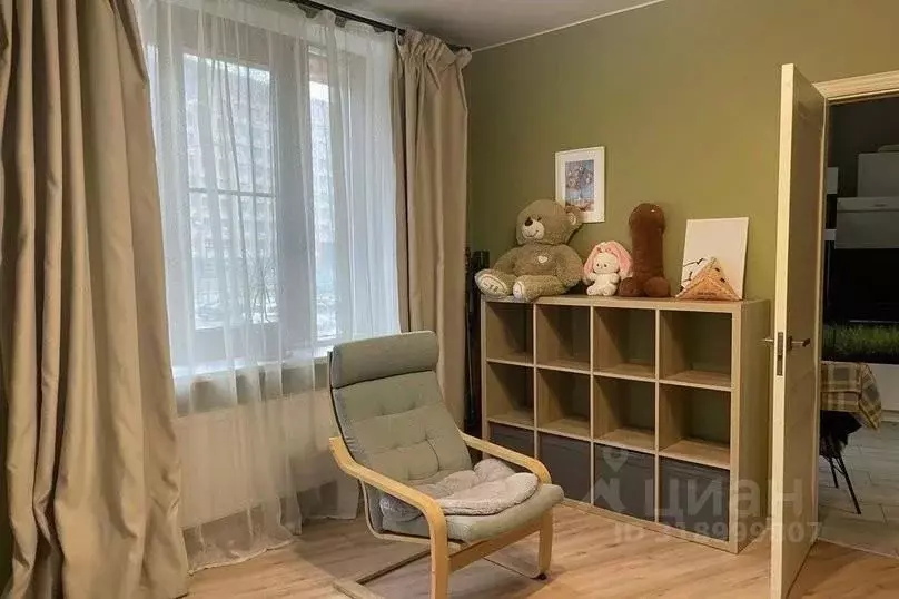 1-к кв. Санкт-Петербург наб. Реки Смоленки, 3к2 (41.0 м) - Фото 1