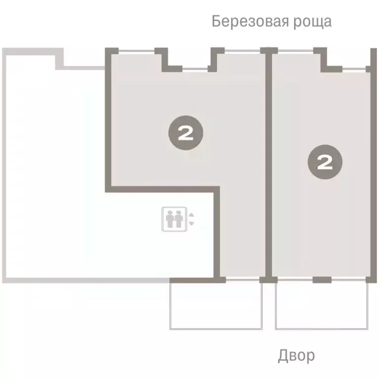 2-к кв. Ханты-Мансийский АО, Сургут 1-й мкр, Нефть жилой комплекс ... - Фото 1