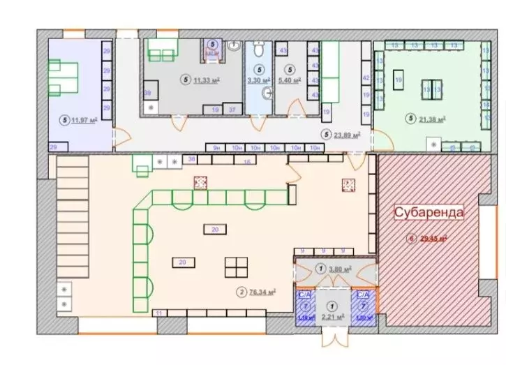Торговая площадь в Москва Волоколамское ш., 56К1 (29 м) - Фото 0