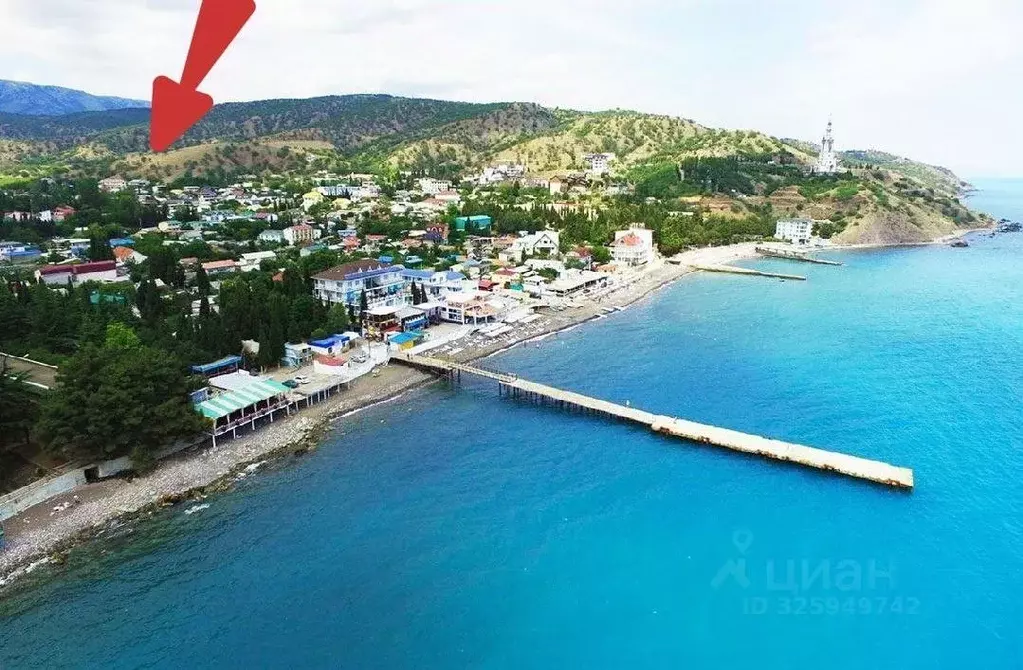 Участок в Крым, Алушта муниципальный округ, с. Малореченское ул. ... - Фото 1